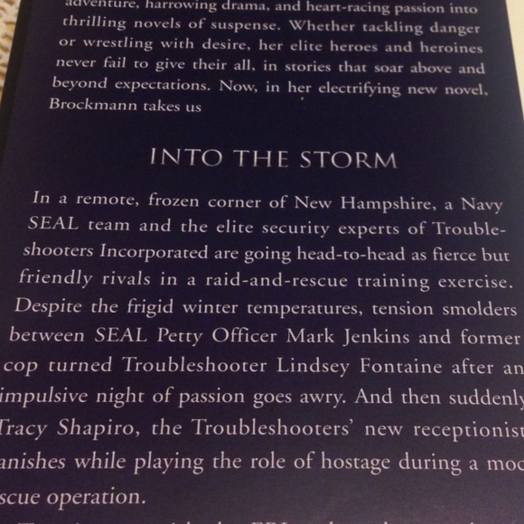 Suspense,  Into the Storm, by Suzanne Brockman - Picture 5 of 8